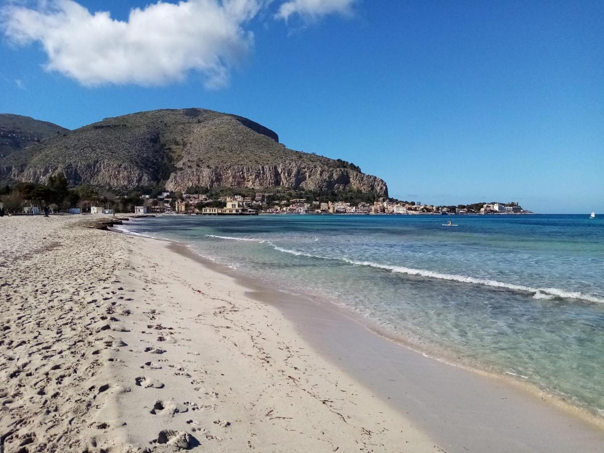 Casa Rosamarina Lejlighed Mondello Eksteriør billede