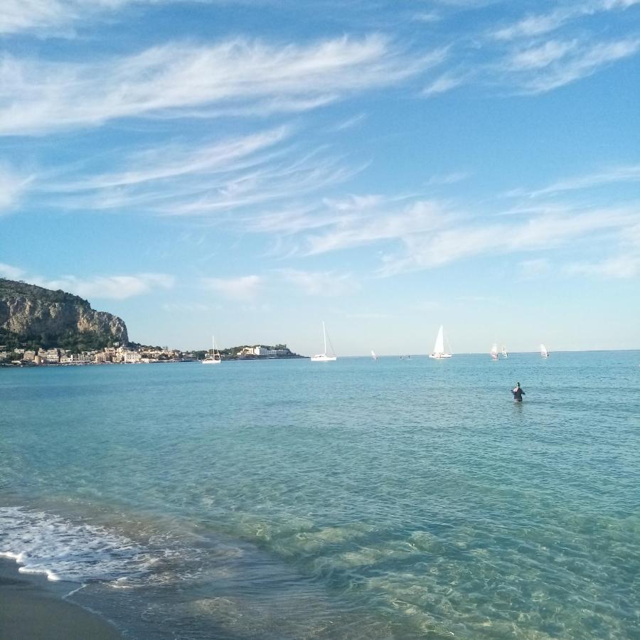 Casa Rosamarina Lejlighed Mondello Eksteriør billede